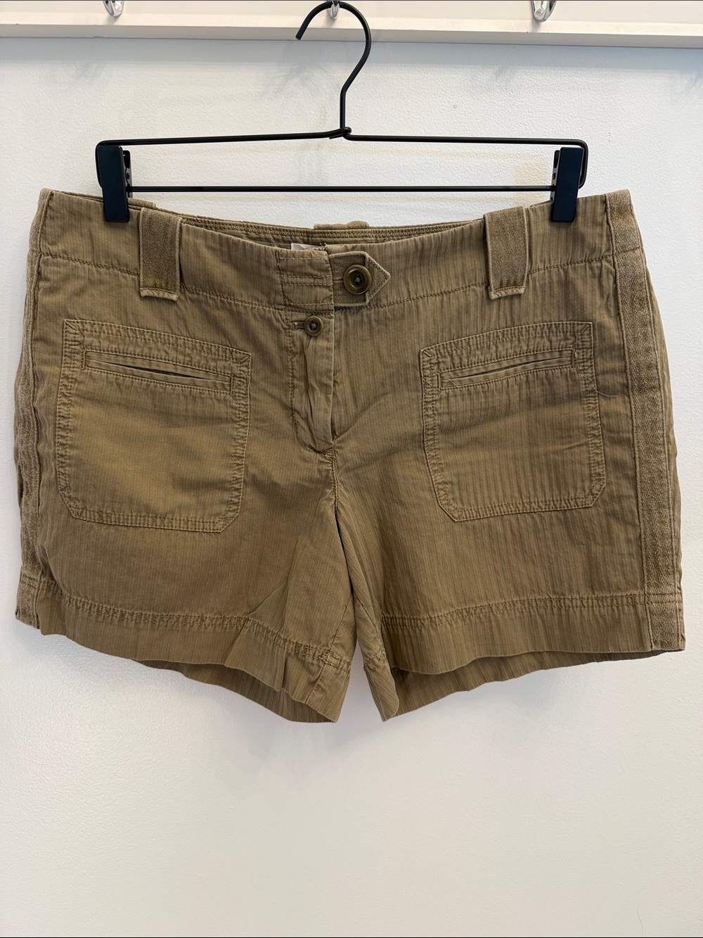 J. Crew Olive utility Shorts